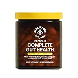 Beekeeper's Naturals Complete Gut Health, 3-in-1 Prebiotic, Postbiotic, Probiotics for Digestive Health & Bloating Relief for Women & Men, Propolis Powered, Gluten-Free Vegan Capsules, 60ct