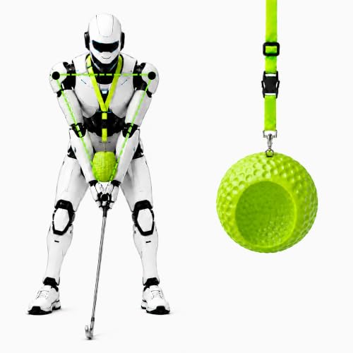 Golf Training Aid Ball, Swing Trainer to Fix Slices & Chicken Wing at Home