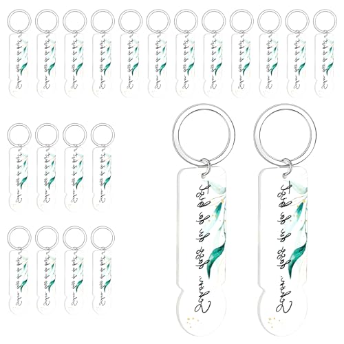 20 piezas de chips para carro de la compra, acrílico, extraíbles, llaveros, llaves para carro de la compra, fichas para carrito de la compra, herramienta para regalos, bodas, cumpleaños