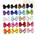 SOESFOUFU 20pcs Bowknot Hair Clips for Boy Girl Cute All-occasion Hair Accessories Mixed Colors for Everyday Wear Chic Design for