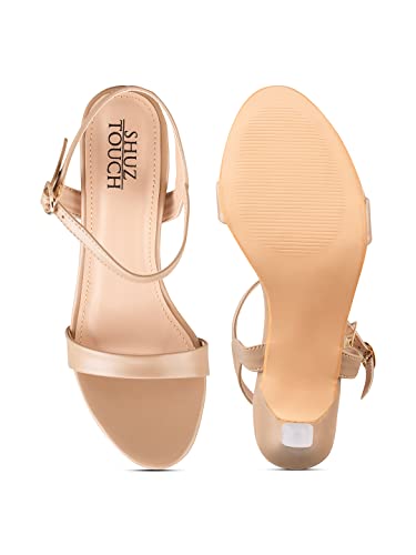 Image of Shuz Touch Women Girls Stylish Kitten Heel Sandals