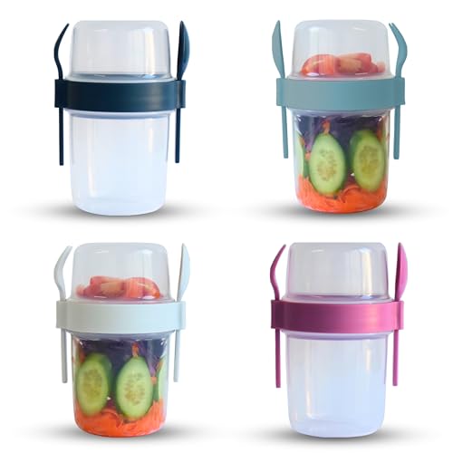 salda 4 Pack 22 oz Breakfast On the Go Cups,...