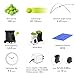 PUSUN PT-SMARTPro Tennis Ball Machine - Professional Auto Ball Server with APP Control, 20 Landing Points & Variable Speed, Smart Tennis Trainer with Multi-Angle System (4-6H Runtime) (Black)