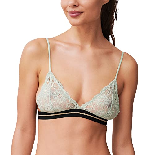 Preisvergleich Produktbild DANISH ENDURANCE Lace BH Damen 1 Pack (Ozean-Türkis, M)