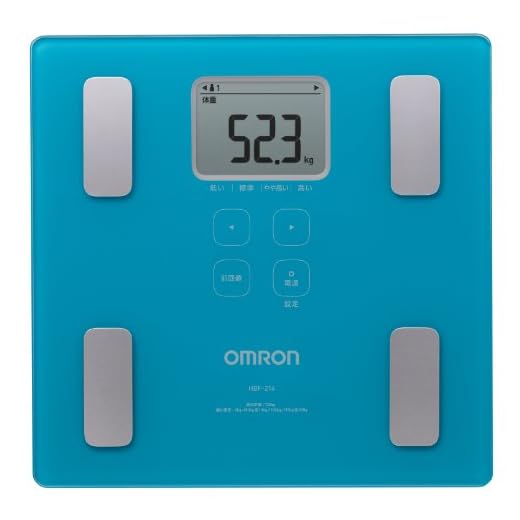 Omron Body Weight, Composition Meter scan Blue HBF-214-B