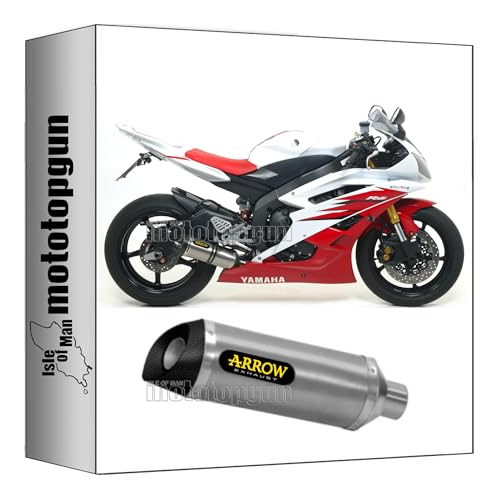 Silencieux Arrow Thunder 71699AK de qualite en aluminium et embout carby pour R6 2006