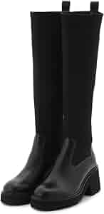 Amazon.co.jp: [スナイデル] ロングニットブーツ SWGS254626