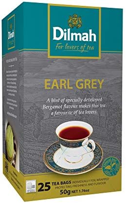 Dilmah tea | Earl Grey Tea Bags,Earl Grey tea, 25 Tea Bags