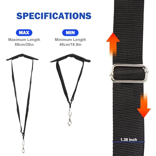 Image of String Trimmer Shoulder Strap AP1500 for EGO 56V Universal Shoulder Strap Weed Trimmers Shoulder Strap Comfort with ego Multi Head System Strap
