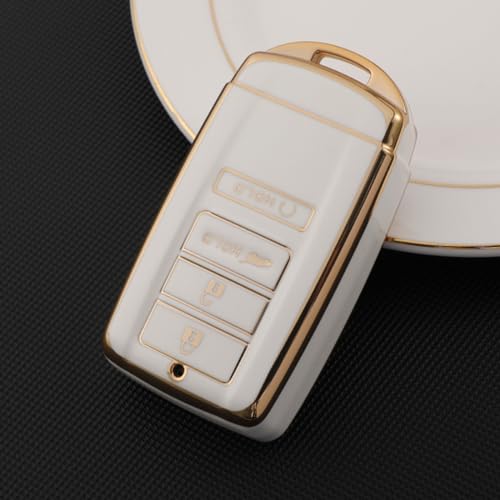 Funda para llave de coche Acura antigolpes con TPU flexible y llavero remoto integrado