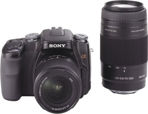 yςݕizSONY fW^჌tJ 100 WY[YLbg ubN DSLRA100W/B