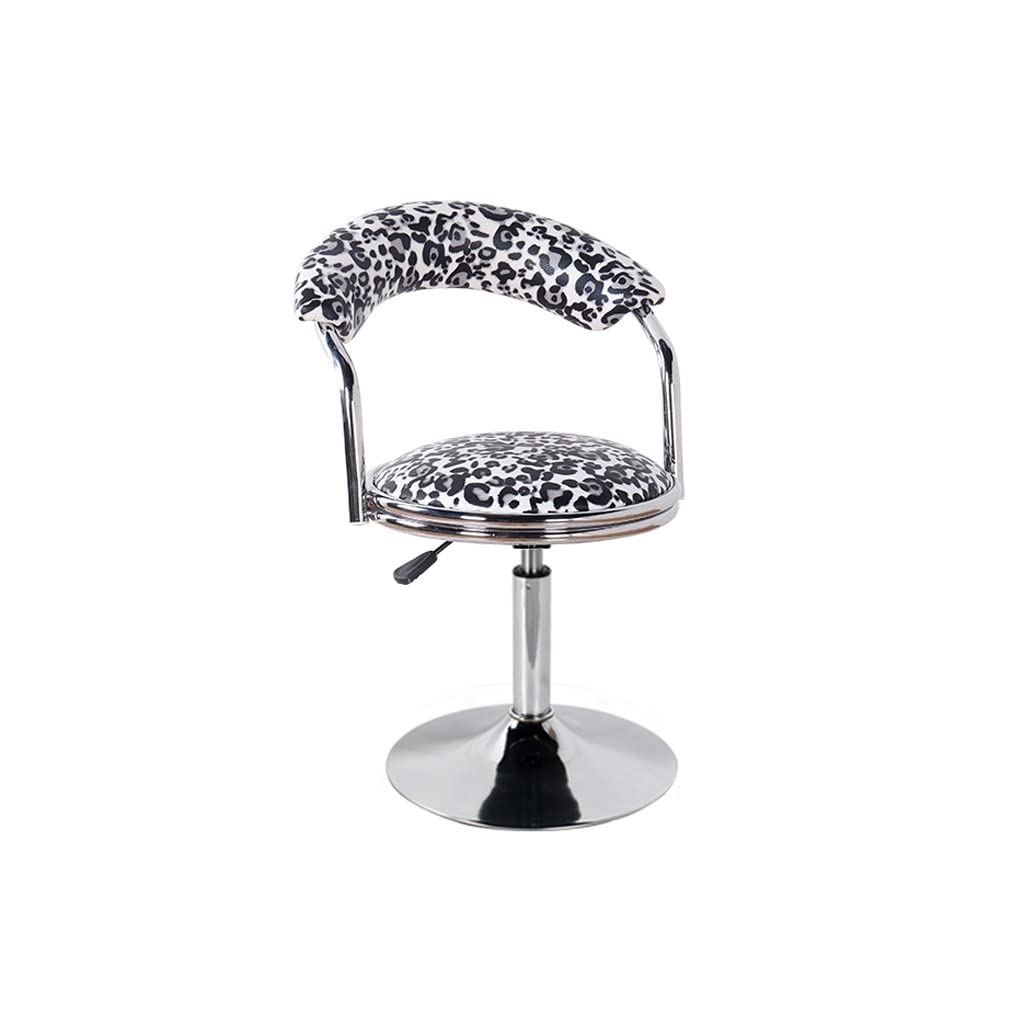 Chaise de bar avec dossier haut ergonomique et assise levée