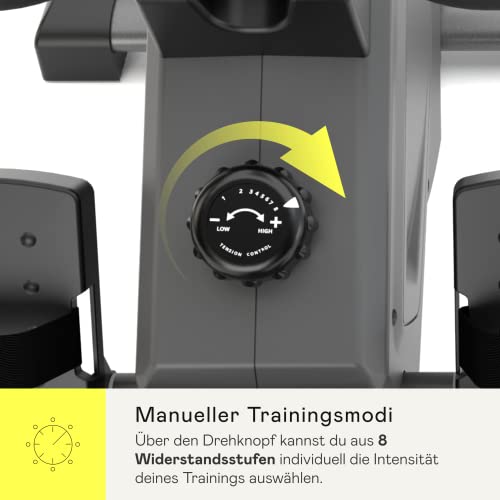Kettler Rudergerät Rower 2.0 | 4kg Schwungmasse | 8 Widerstandsstufen | mobil Dank Batteriebetrieb | Magnetbremssystem… – Bild 3