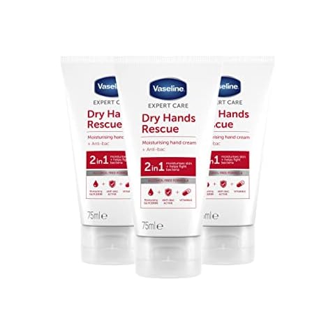 Vaseline Expert Care Dry Hands Rescue 75 ml pack of 3 Cover