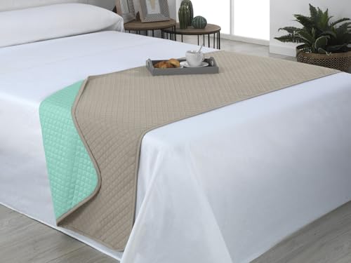 - AVA Corridore del Letto in Morbida Leggera e Double Face Per letto da 0.60mt x 230 cm. Durevole per la casa e lhotel. microfibra