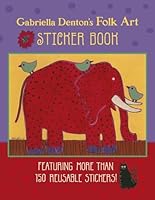 Folk Art Sticker Book 0764971255 Book Cover