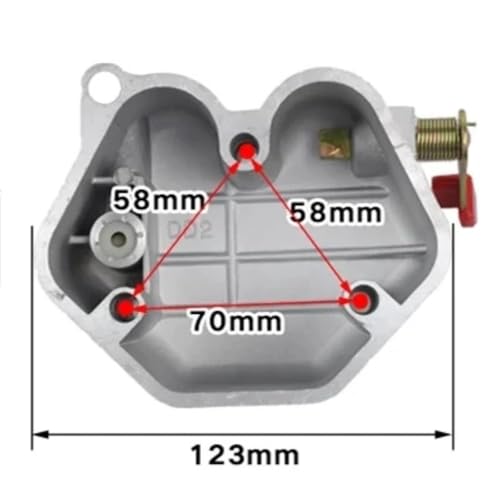 Couvercle de culasse 192F anti-fuite pour bloc décompression