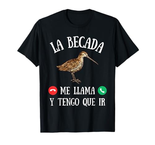 Caza Becada Hombre Divertido Idea De Regalo Cazador Llama Camiseta