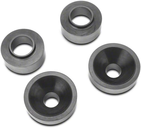 Mammoth 2-Inch Front / 1-Inch Rear Leveling Kit with Sway Bar End Links | Urethane Coil Spacers for Added Ground Clearance | Compatible with 2007–2018 Jeep Wrangler JK 2-Door & 4-Door