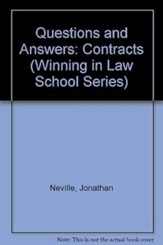 Paperback Questions and Answers: Contracts (Winning in Law School Series) Book