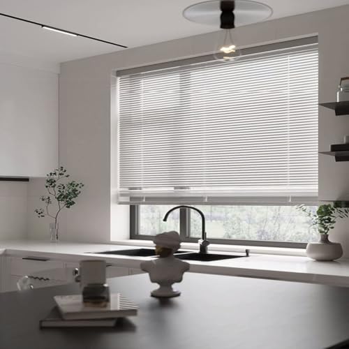 Persianas venecianas de aluminio con listones de 25 mm a medida para ventanas de interior 7