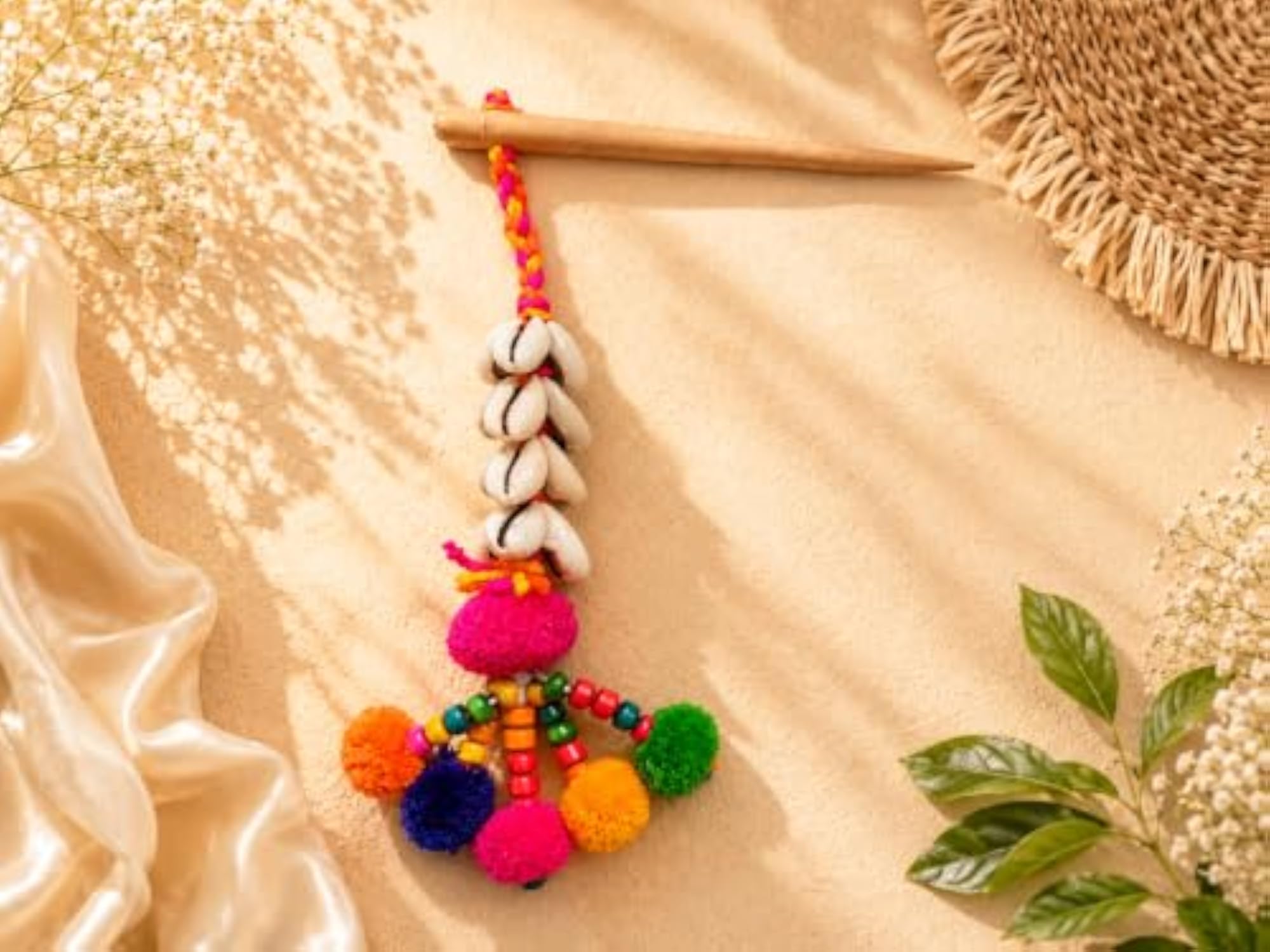 Evil Eye Nazar Kaudi Juda Hanging for Women