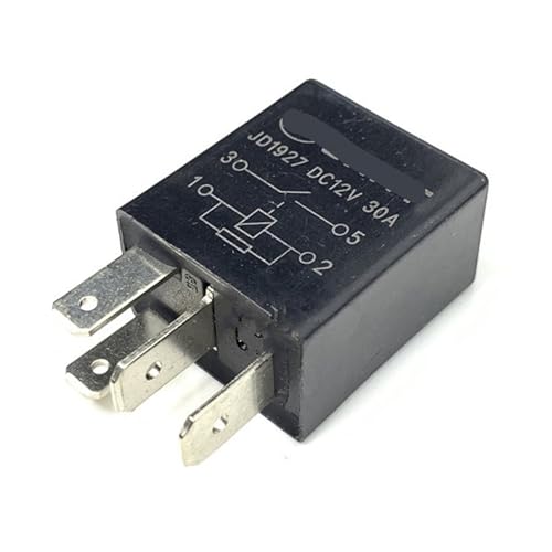 Relé JD1927 DC12V 30A 4PIN con alta resistencia a picos de corriente