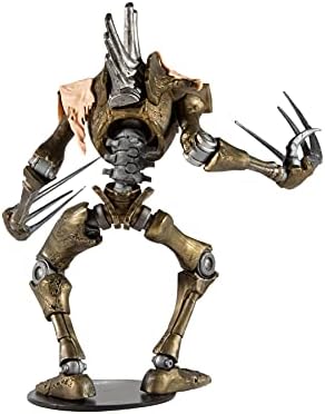 McFarlane Toys, Warhammer 40000 Necron Flayed One Action Figure with 22 Moving Parts, Collectible Warhammer Figure with collectors stand base  Ages 12+