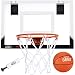 JAPER BEES Mini PRO Over The Door & Wall Mount Basketball Hoop w/Thick Shatterproof Backboard