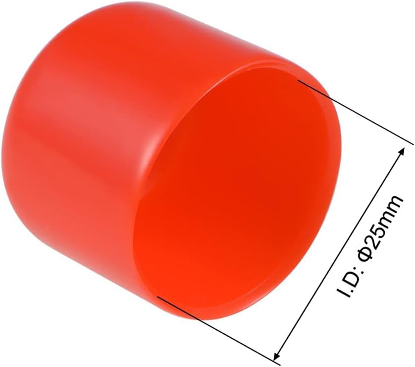 MACHSWON 5pcs Rubber End Caps 25mm ID - Image 2