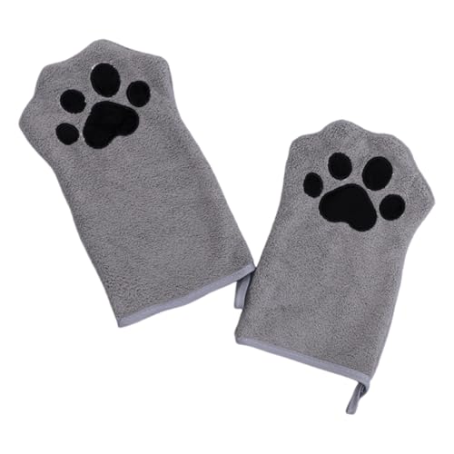 Comforso 2 Pieces Pet Glove Coral Fleece Pet Towel Gloves 15 x 22 cm Pet Grooming Glove Pet Dog Cat Warm Glove Cute Animal Glove Warm Pet Gloves for Cats Dogs Rabbits (Grey) Comforso 2 Pieces Pet Glove Coral Fleece Pet Towel Gloves 15 x 22 cm Pet Grooming Glove Pet Dog Cat Warm Glove Cute Animal Glove Warm Pet Gloves for Cats Dogs Rabbits (Grey)
