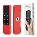 Remote Case for Apple Tv 4th Generation, Akwox Apple TV Siri Remote Cover Case for New Apple Tv 4th Gen Remote Controller with Lanyard (Rose Red)