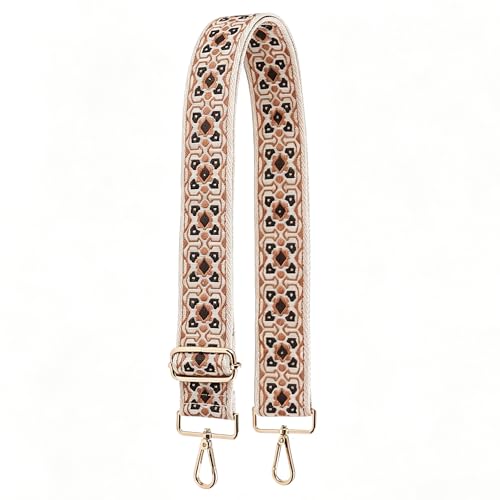 Image of Canvas Crossbody Strap for Handbags - Wide Adjustable Shoulder Strap Replacement