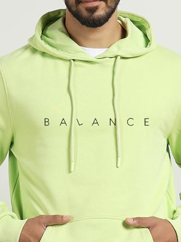 Image of Nobero Printed Hoodies for Man | 280 GSM Rich Cotton Fleece Hooded Full Sleeve Sweatshirt for Man | Stylish Casual Wear Winter Hoodies for Men