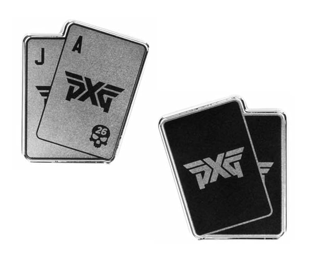 Amazon | PXG ボールマーカー BLACK JACK BALL MARKER