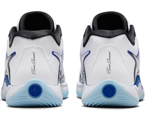 NIKE KD17 Basketball Shoes (FJ9487-100, White/Black/Game Royal/White) Size 73