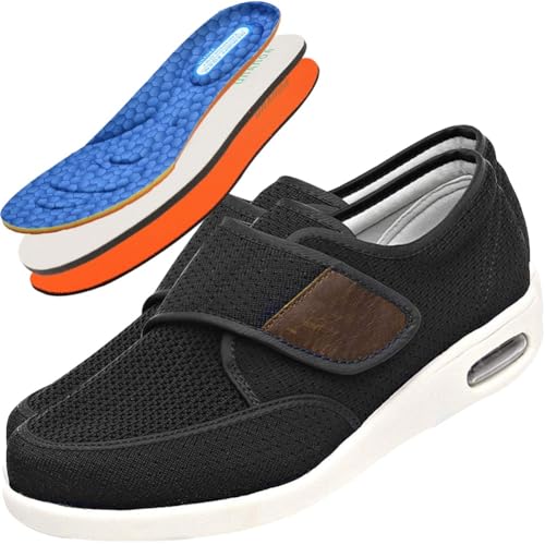 Zapatillas Running Hombre Zapatos Deporte Correr Jogging Caminar Bambas Deportivas Hombre Ligeros Transpirables Zapatillas Deportivas Hombre(Black,46 EU)