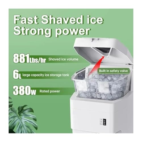 Máquina de hielo portátil y máquina para raspar hielo miniatura 3