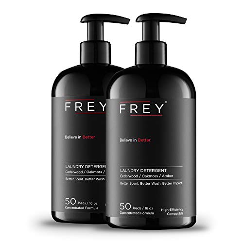 FREY Concentrated Natural Laundry Detergent â€“ 2 Pack, 100 Concentrated Loads of Long Lasting High  - //coolthings.us