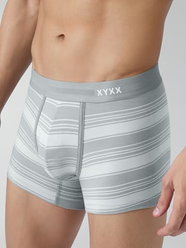 Image of XYXX Men's Super Combed Cotton Regular Fit Trunks with No Marks Waistband