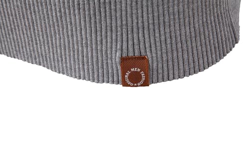 Chaleco de punto de ocho para hombre con cuello en V casual 5