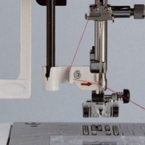 Close-up of the automatic needle threader on the Janome 3160QDC-T