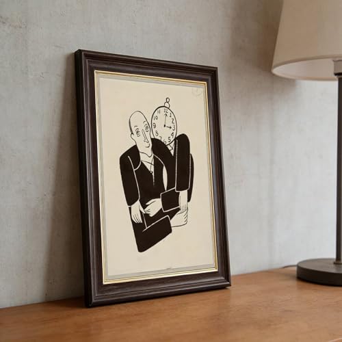 Impression giclée de Christina Malman décoration murale homme horloge - 5