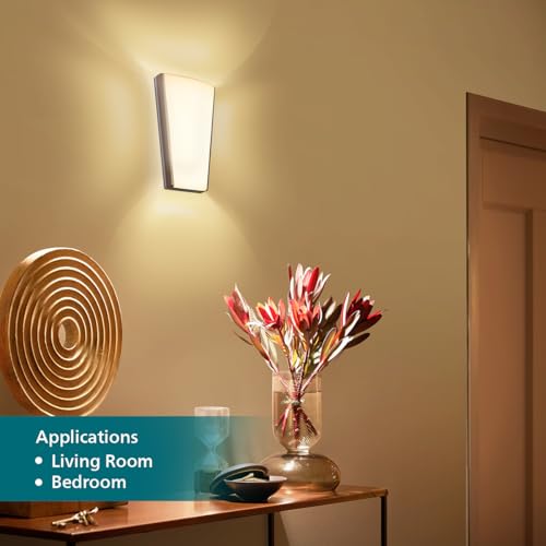 Image of PHILIPS 12W 3 Colours in 1 Decorative Wall Light | Neos Gold Scene Switch Wall Light for Decoration | Colour : Tunable White, Pack of 4