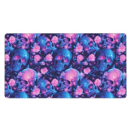 Tapis de souris de jeu antidérapant à bords cousus pour ordinateur portable