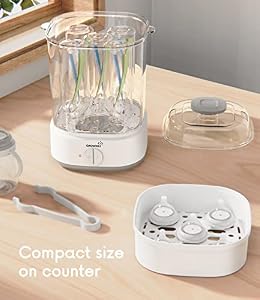 GROWNSY Electric Baby Bottle Sterilizer with 8-Minute Fast Sterilization — photo 4 of 6