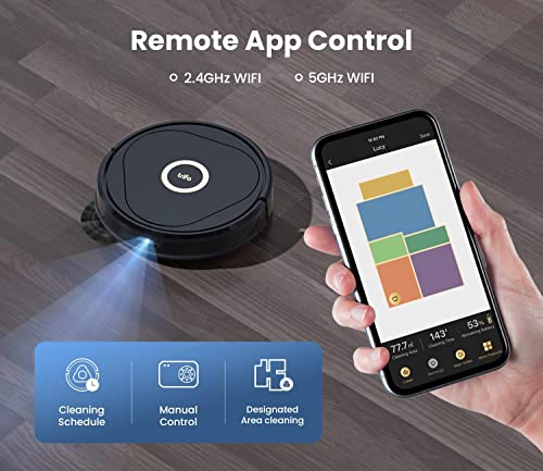 Trifo Robot Vacuum with 4000Pa Suction, Visual SLAM Navigation, Multi-Level Mapping, Wi-Fi Compatible with Alexa, Robotic Vacuum Good for Pet Hair, Carpet and Hard Floors (Pet Version) by Trifo - Image 6