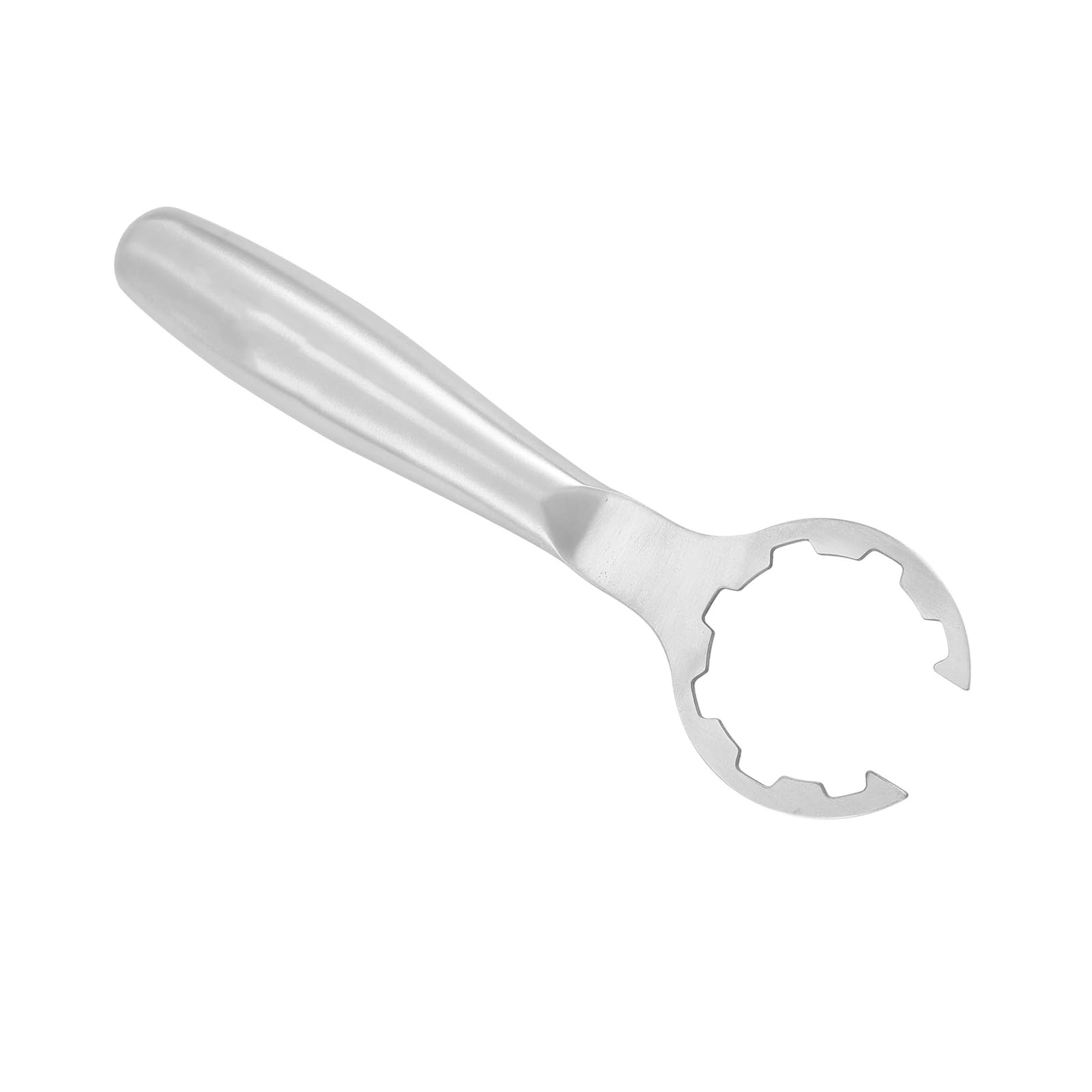 Msioytog Multipurpose Stainless Steel Cylinder Spanner Wrench For Household And Commercial Applications Camping Trip Portable Ergonomic Hand Tool