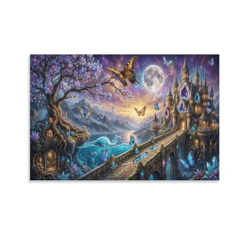 Impression sur toile paysage lunaire idéal pour sublimer une chambre