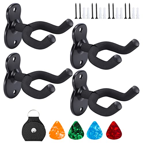 Donux Guitar Wall Mount,Ukulele Hanger Hook Holder Stand Guitar Hangers